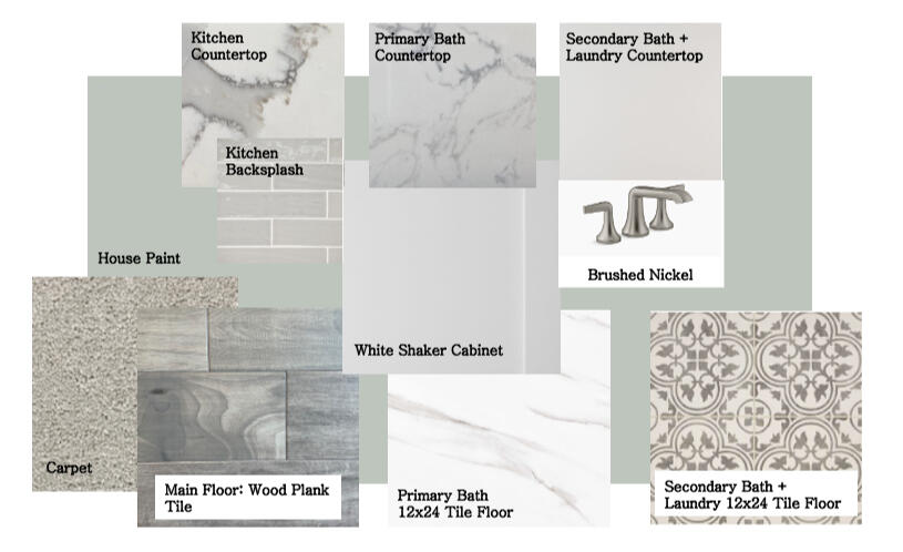 Example Mood Board for the Ala Carte mood board service