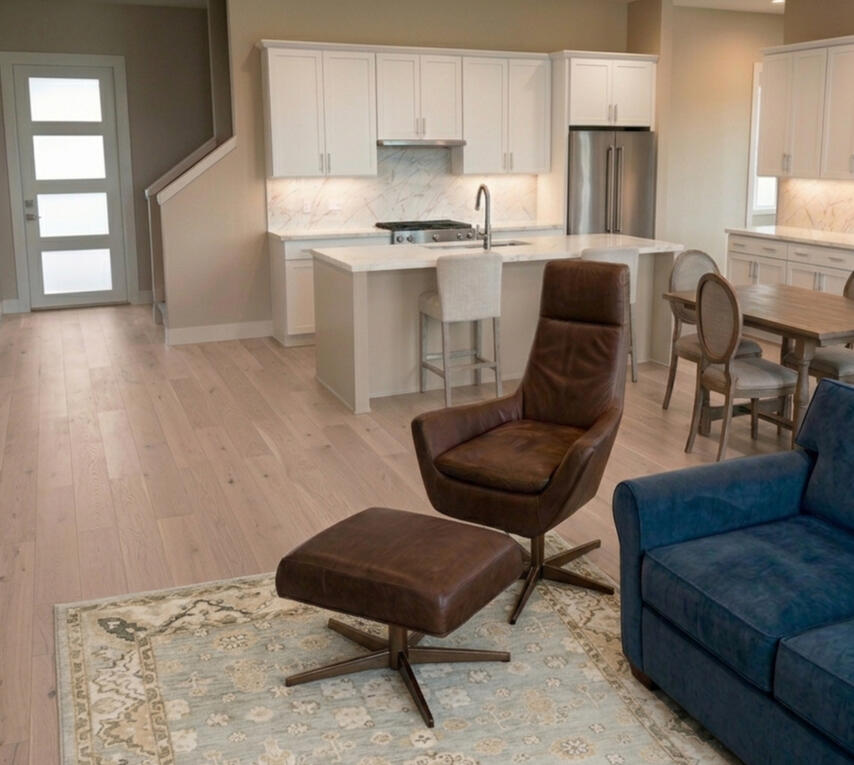 Rendering - Living Room Corner